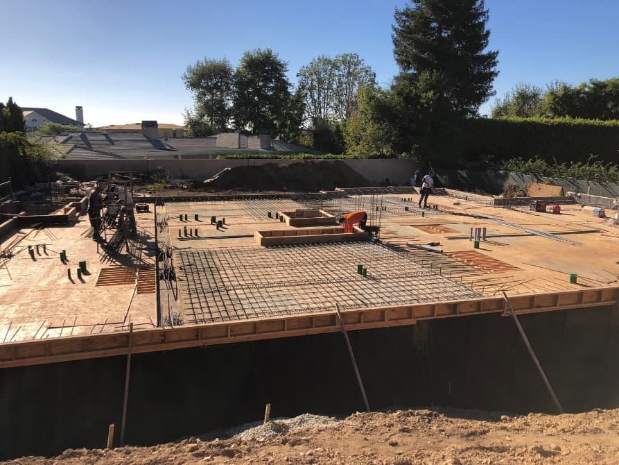 Brentwood Residential Construction — Grading, concrete work, framing, pool construction, LID, hardscaping, electrical, plumbing, mechanical, gutter, and roofing