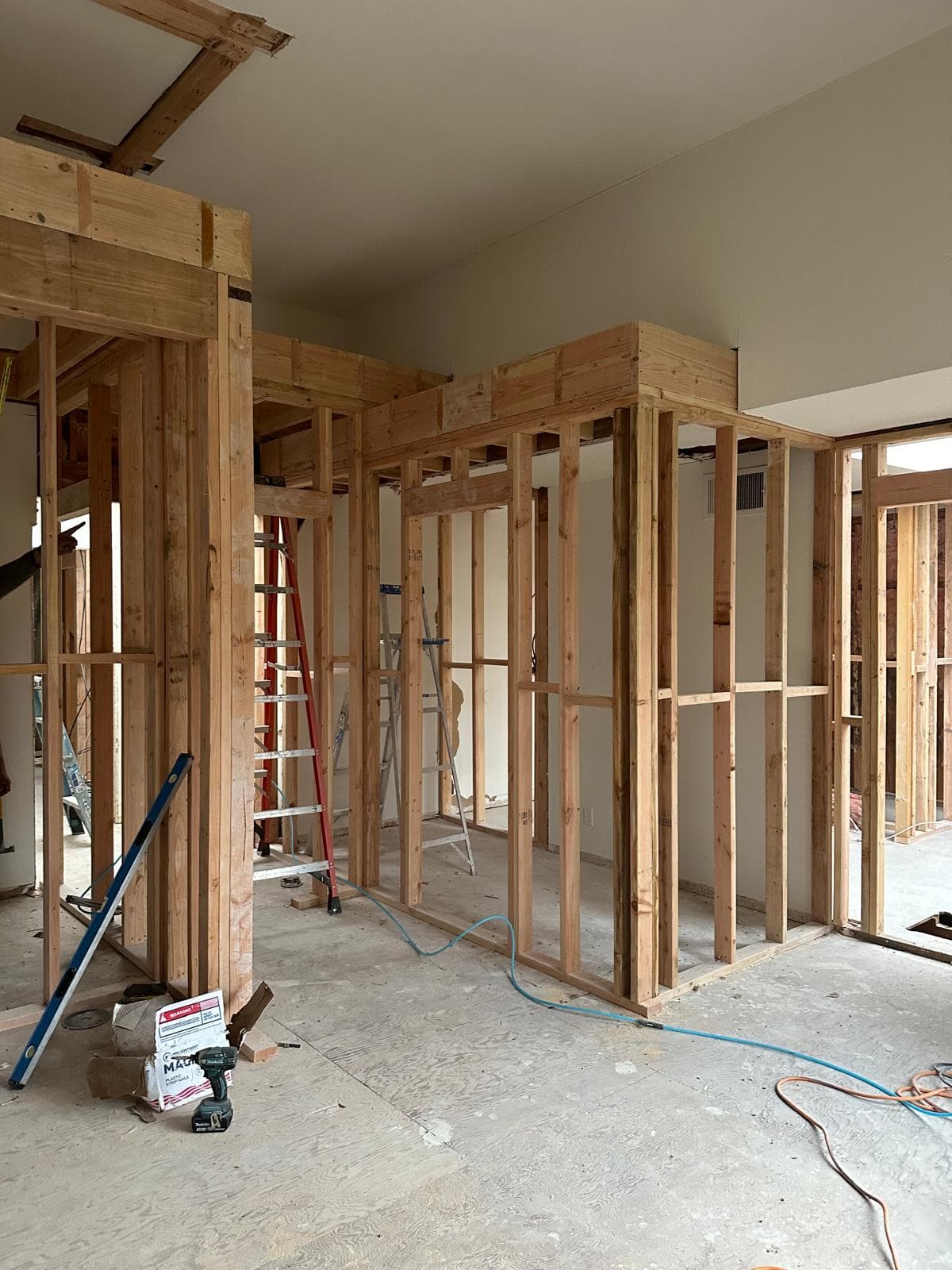 Irvine Residential Renovation — Major renovation — framing, electrical, plumbing, mechanical, doors, and windows